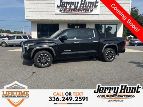 Black 2023 Toyota Tundra Limited for sale in Lexington, NC