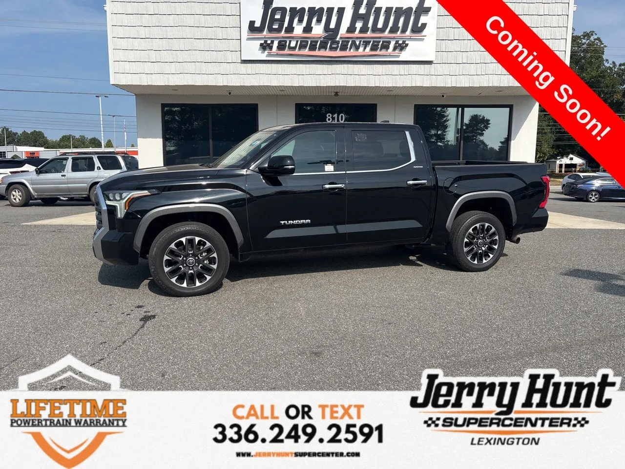 Black 2023 Toyota Tundra Limited for sale in Lexington, NC