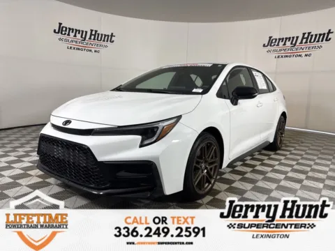 White 2024 Toyota Corolla SE Nightshade for sale in Lexington, NC
