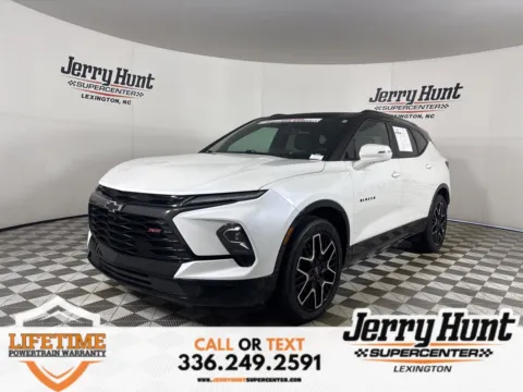 White 2024 Chevrolet Blazer RS for sale in Lexington, NC