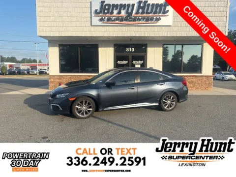 Blue 2019 Honda Civic EX-L for sale in Lexington, NC