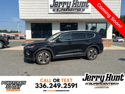 Black 2019 Hyundai Santa Fe Ultimate for sale in Lexington, NC