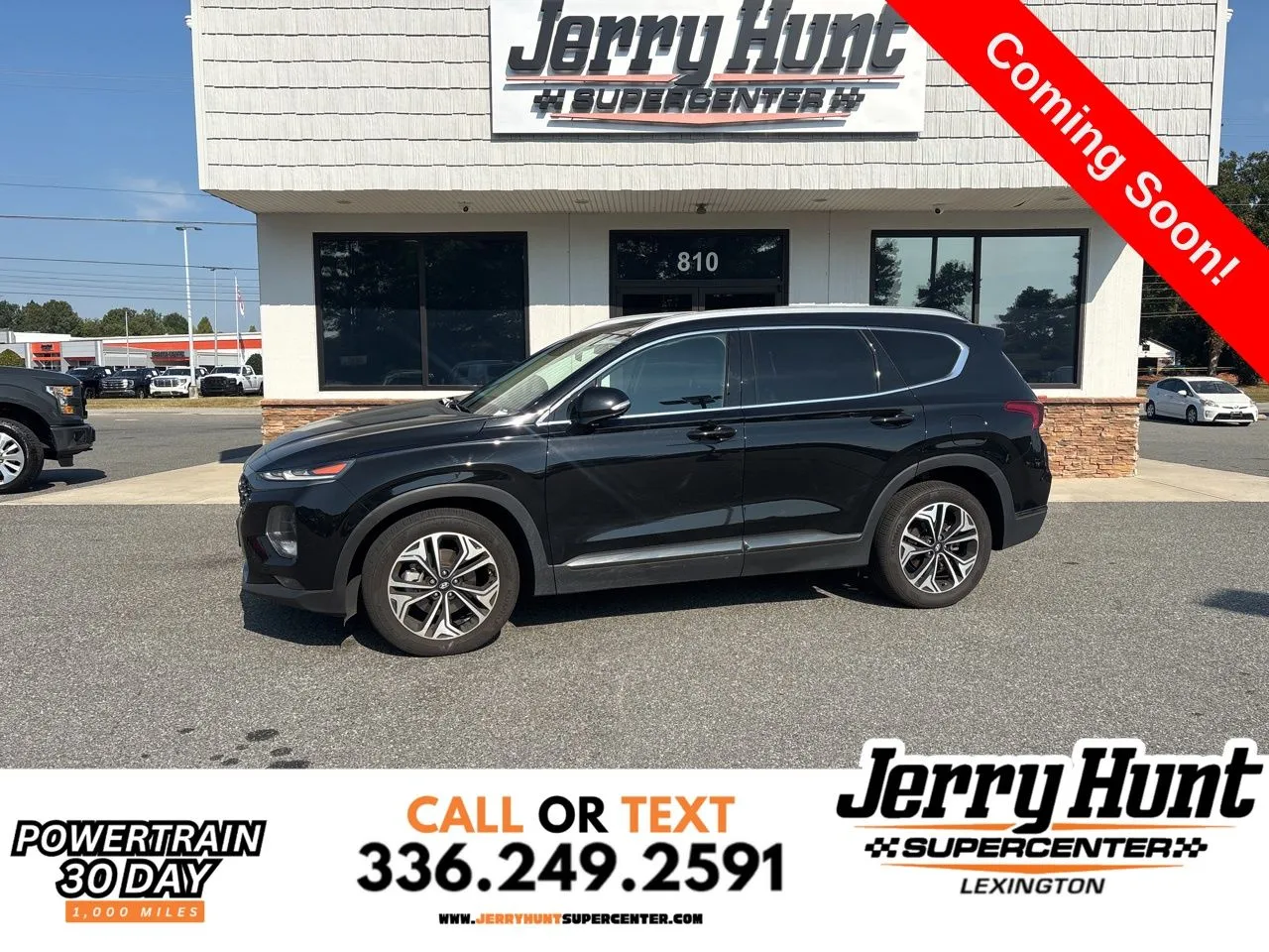 Black 2019 Hyundai Santa Fe Ultimate for sale in Lexington, NC