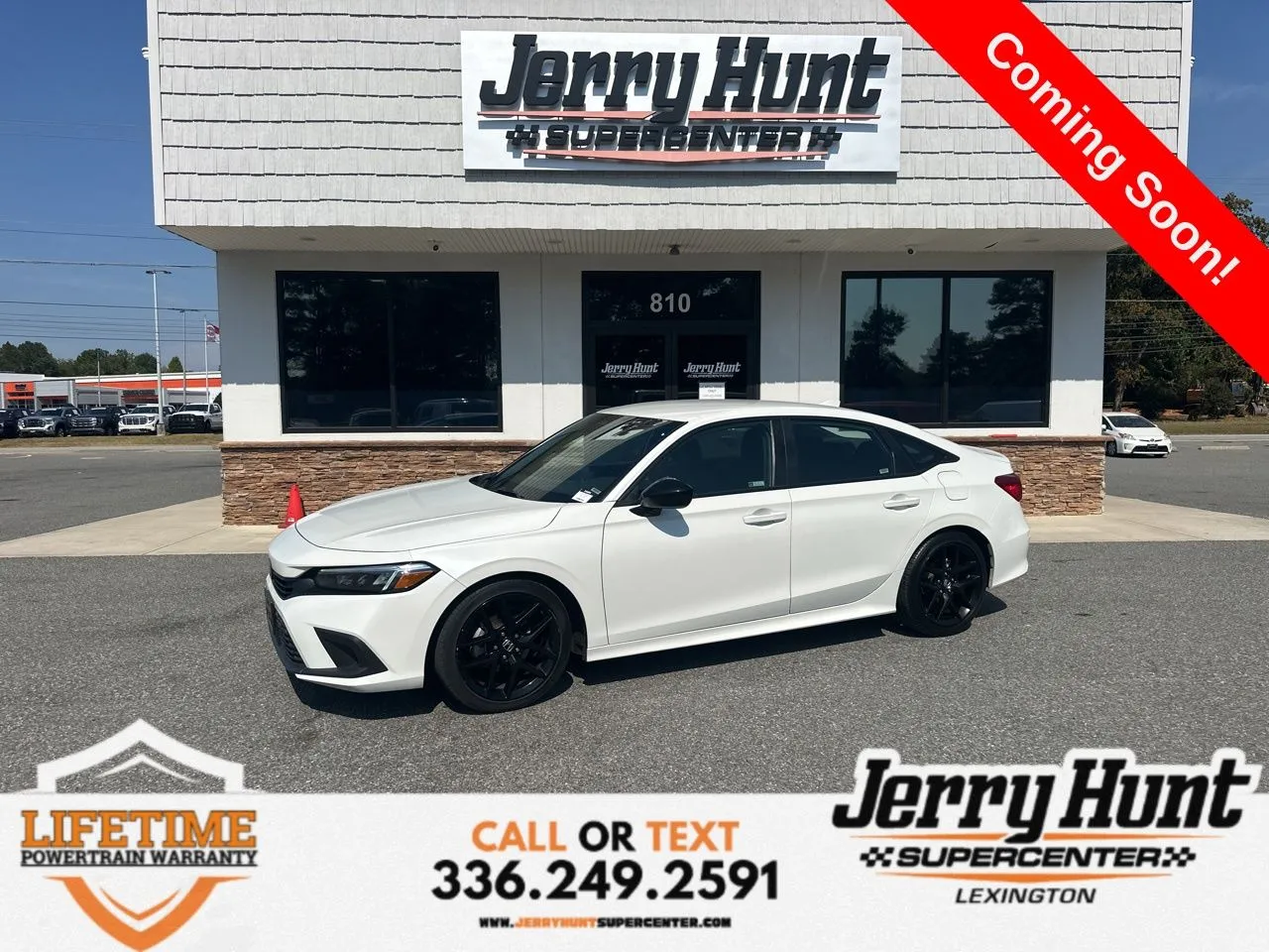 White 2024 Honda Civic Sport for sale in Lexington, NC