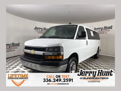 White 2024 Chevrolet Express 3500 LT for sale in Lexington, NC