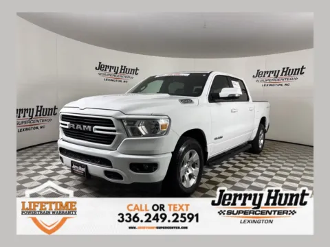 White 2021 Ram 1500 Big Horn/Lone Star for sale in Lexington, NC