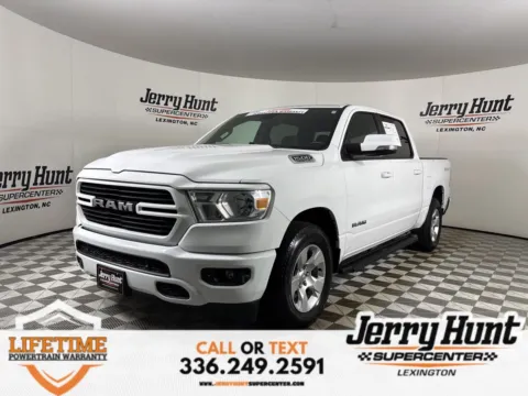 White 2021 Ram 1500 Big Horn/Lone Star for sale in Lexington, NC