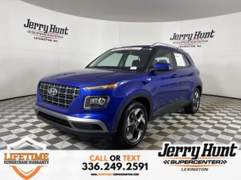 Blue 2023 Hyundai Venue SEL for sale in Lexington, NC