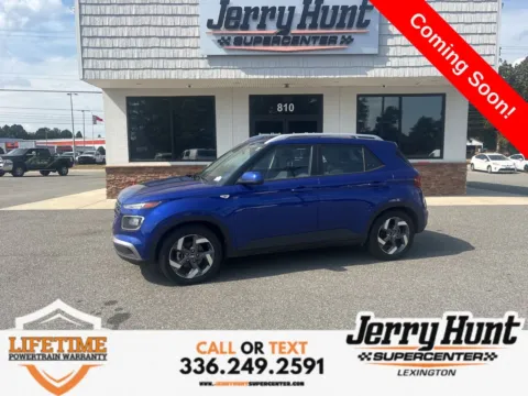Blue 2023 Hyundai Venue SEL for sale in Lexington, NC