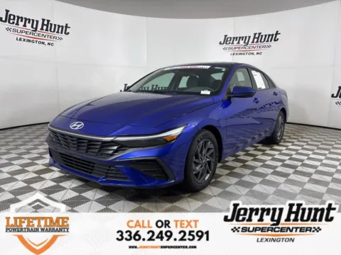 Blue 2024 Hyundai Elantra SEL for sale in Lexington, NC