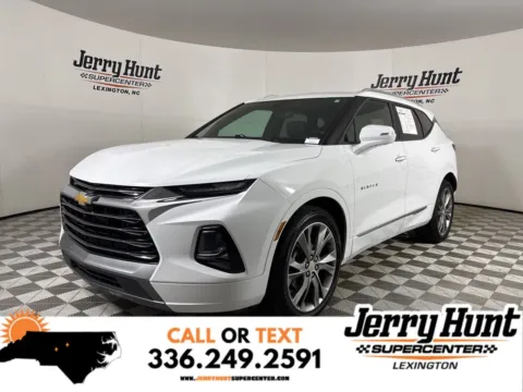 White 2019 Chevrolet Blazer Premier for sale in Lexington, NC