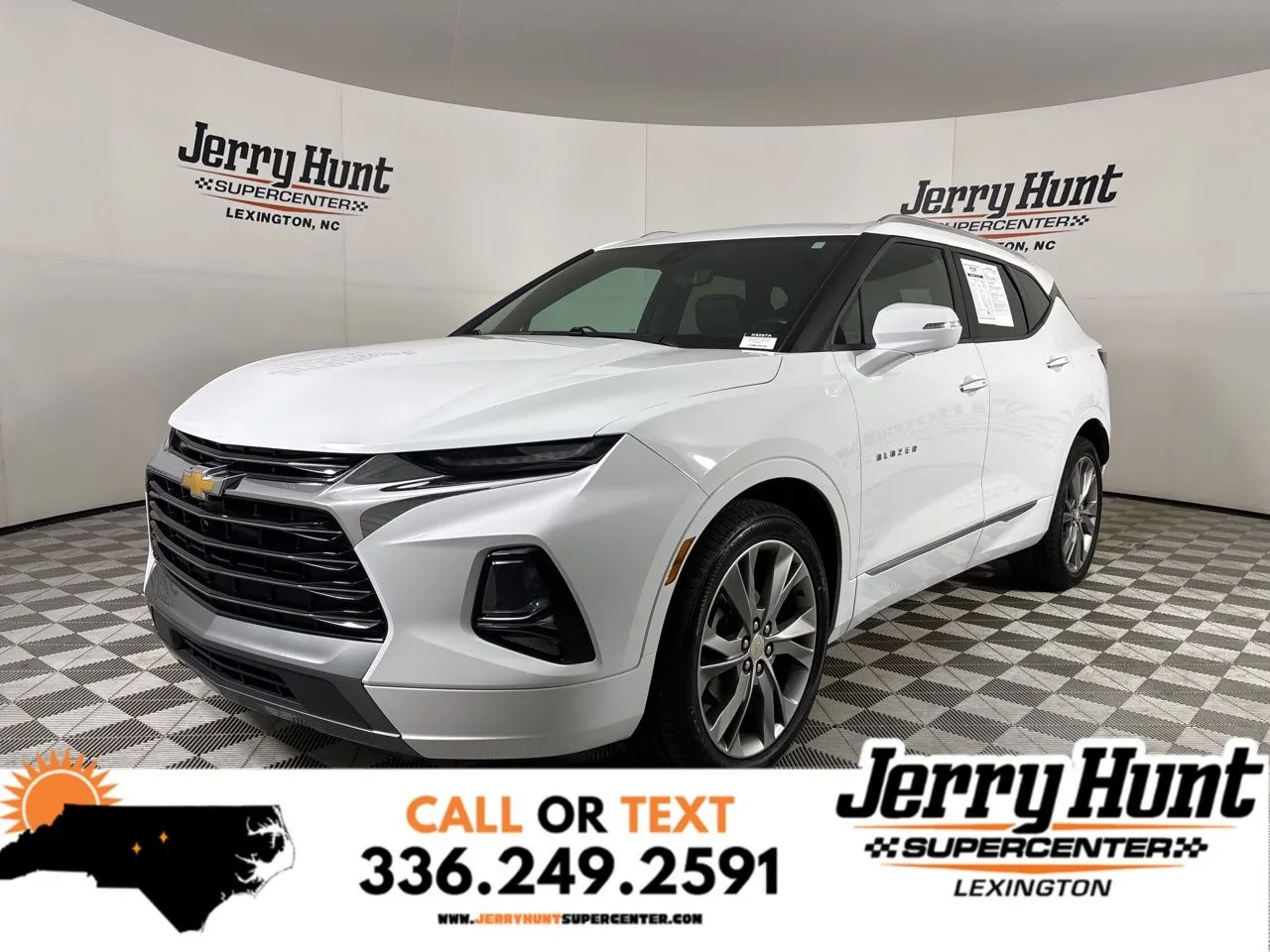 White 2019 Chevrolet Blazer Premier for sale in Lexington, NC