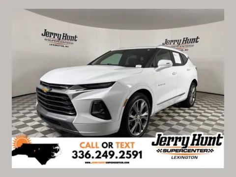 White 2019 Chevrolet Blazer Premier for sale in Lexington, NC