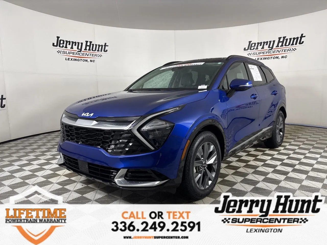 Blue 2023 Kia Sportage SX for sale in Lexington, NC