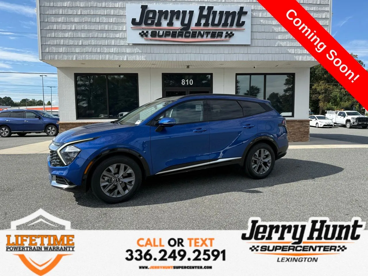 Blue 2023 Kia Sportage SX for sale in Lexington, NC