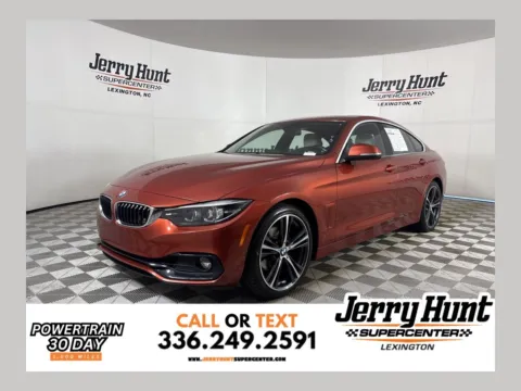 Orange 2018 BMW 4 Series 430i Gran Coupe for sale in Lexington, NC