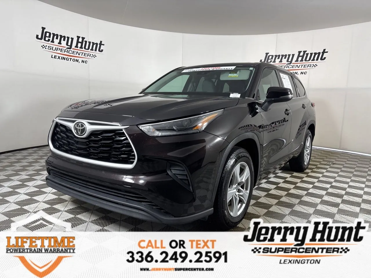 Black 2021 Toyota Highlander L for sale in Lexington, NC
