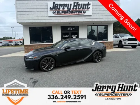 Black 2023 Lexus IS 350 F SPORT for sale in Lexington, NC
