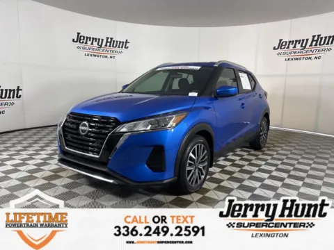 Blue 2023 Nissan Kicks SV for sale in Lexington, NC