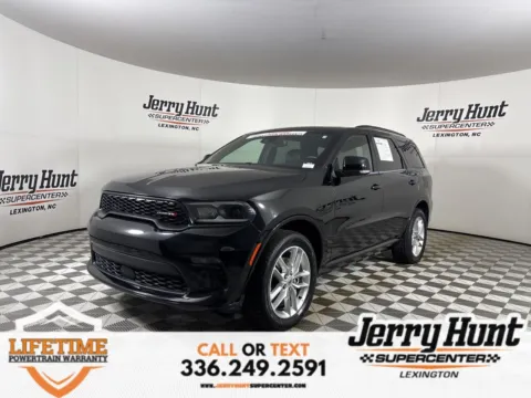 Black 2023 Dodge Durango GT Plus for sale in Lexington, NC