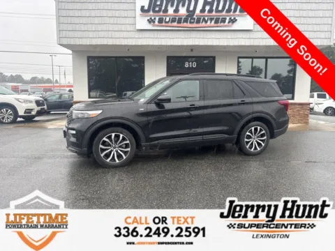 Black 2022 Ford Explorer ST-Line for sale in Lexington, NC