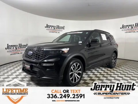 Black 2022 Ford Explorer ST-Line for sale in Lexington, NC