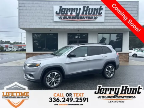 Silver 2022 Jeep Cherokee Limited for sale in Lexington, NC