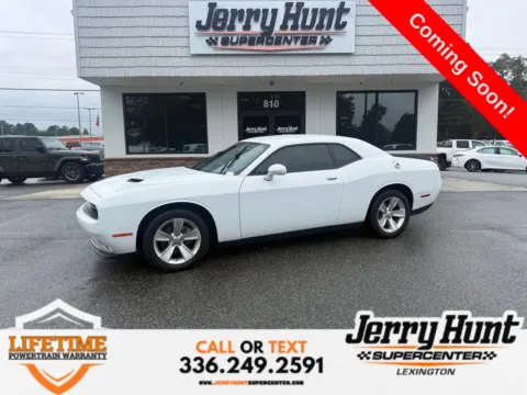 White 2023 Dodge Challenger SXT for sale in Lexington, NC