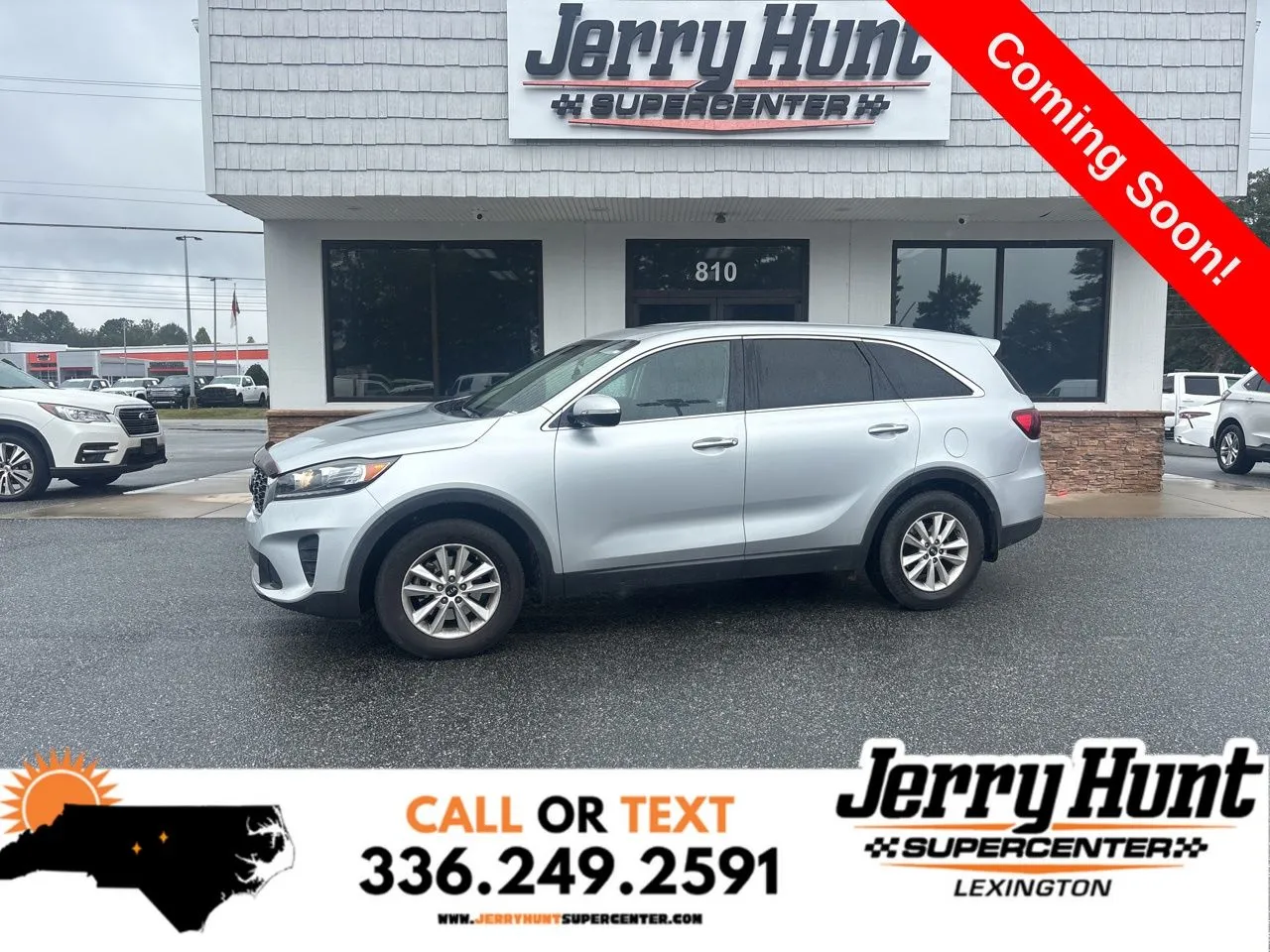 Silver 2019 Kia Sorento LX for sale in Lexington, NC