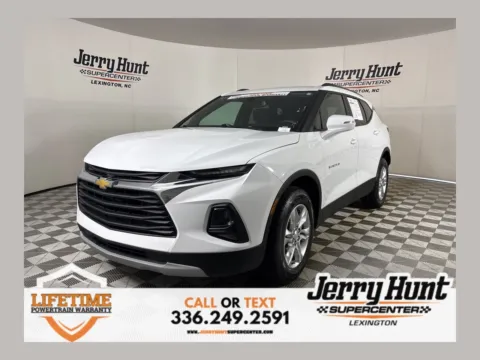 White 2022 Chevrolet Blazer LT for sale in Lexington, NC