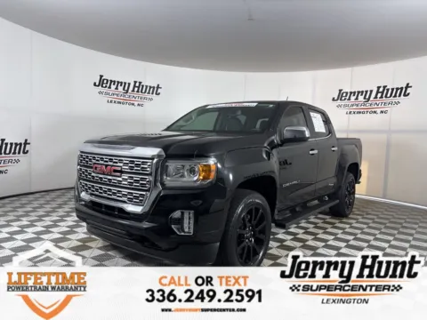 Black 2022 GMC Canyon Denali for sale in Lexington, NC