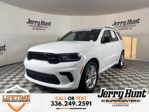 White 2024 Dodge Durango GT Plus for sale in Lexington, NC