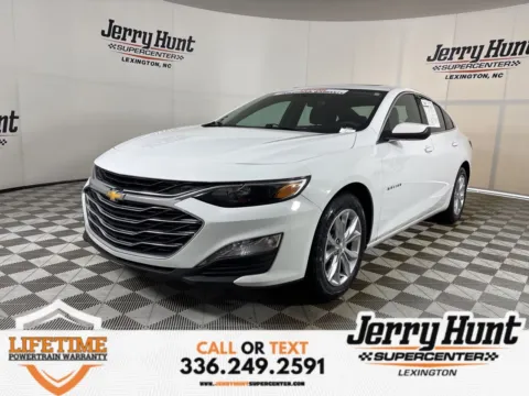 White 2024 Chevrolet Malibu LT for sale in Lexington, NC