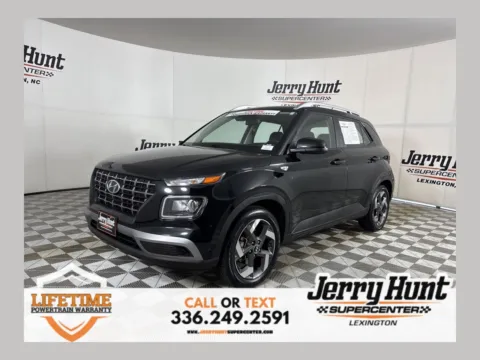 Black 2023 Hyundai Venue SEL for sale in Lexington, NC
