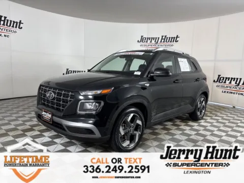 Black 2023 Hyundai Venue SEL for sale in Lexington, NC