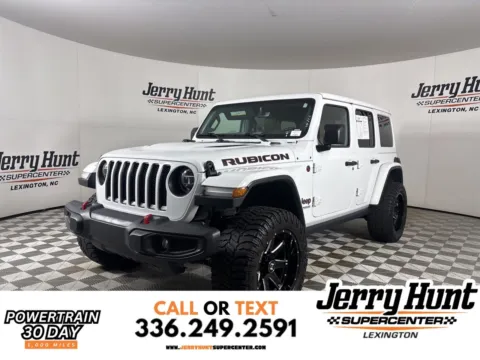 White 2020 Jeep Wrangler Unlimited Rubicon for sale in Lexington, NC