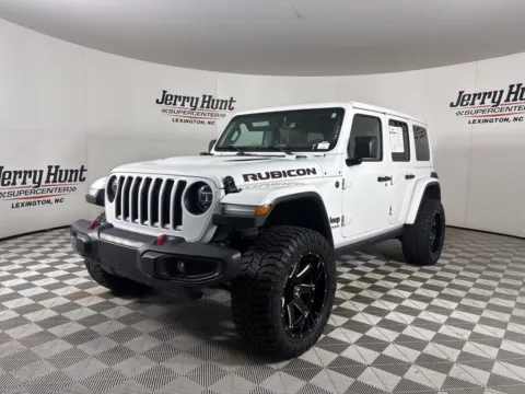White 2020 Jeep Wrangler Unlimited Rubicon for sale in Lexington, NC