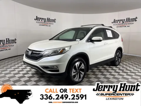 White 2015 Honda CR-V Touring for sale in Lexington, NC