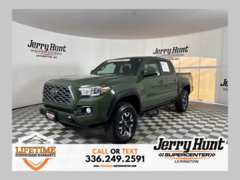 Green 2021 Toyota Tacoma TRD Off-Road for sale in Lexington, NC