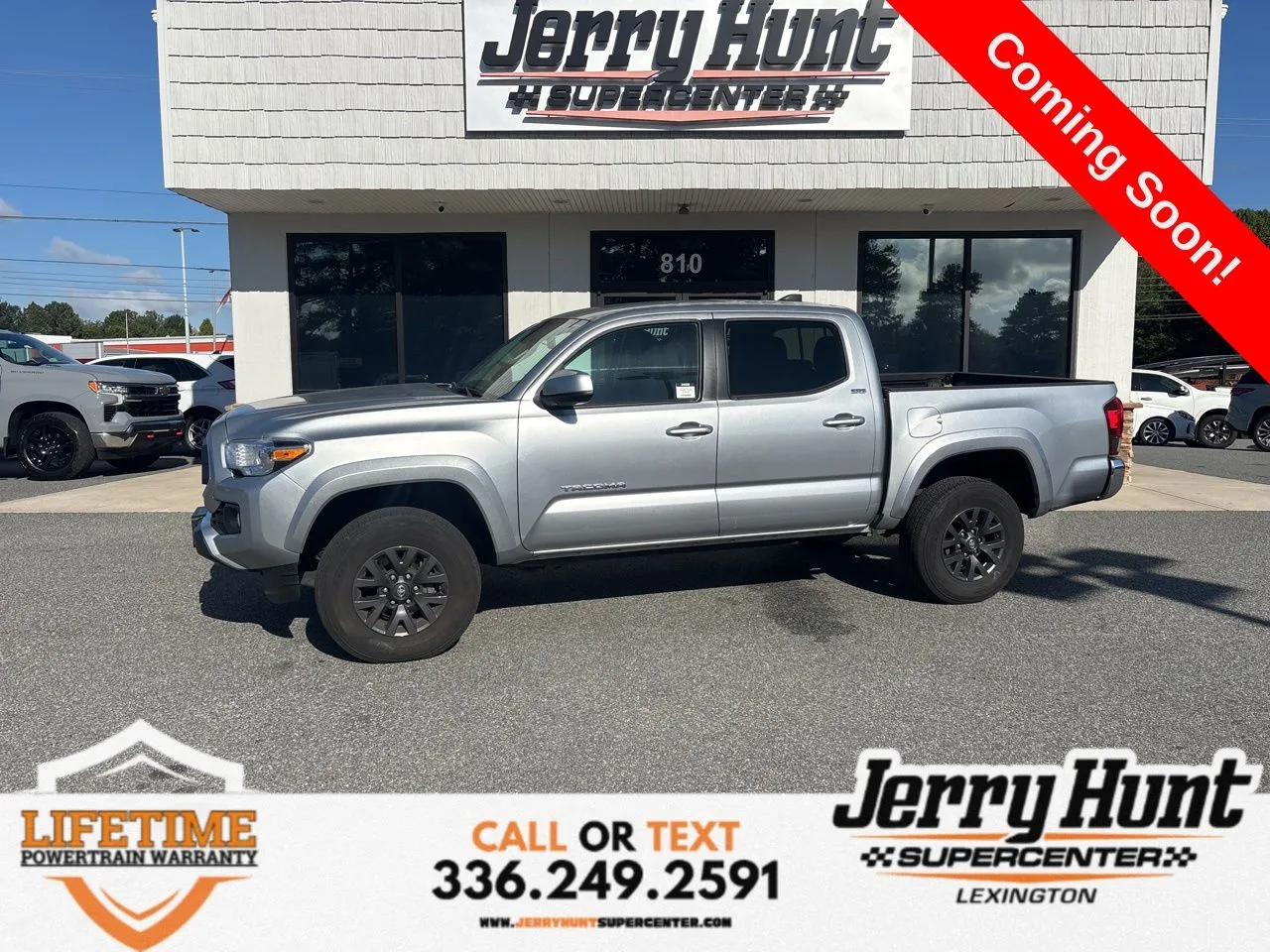 Silver 2022 Toyota Tacoma SR5 for sale in Lexington, NC