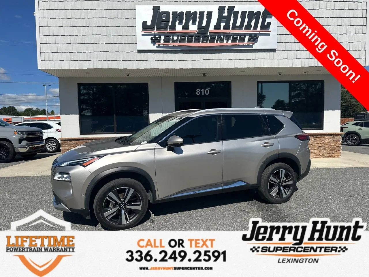Silver 2023 Nissan Rogue Platinum for sale in Lexington, NC