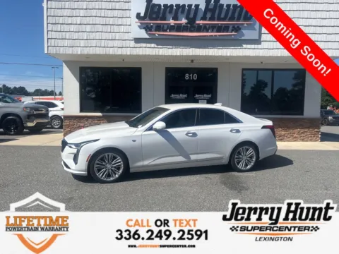 White 2023 Cadillac CT4 Premium Luxury for sale in Lexington, NC