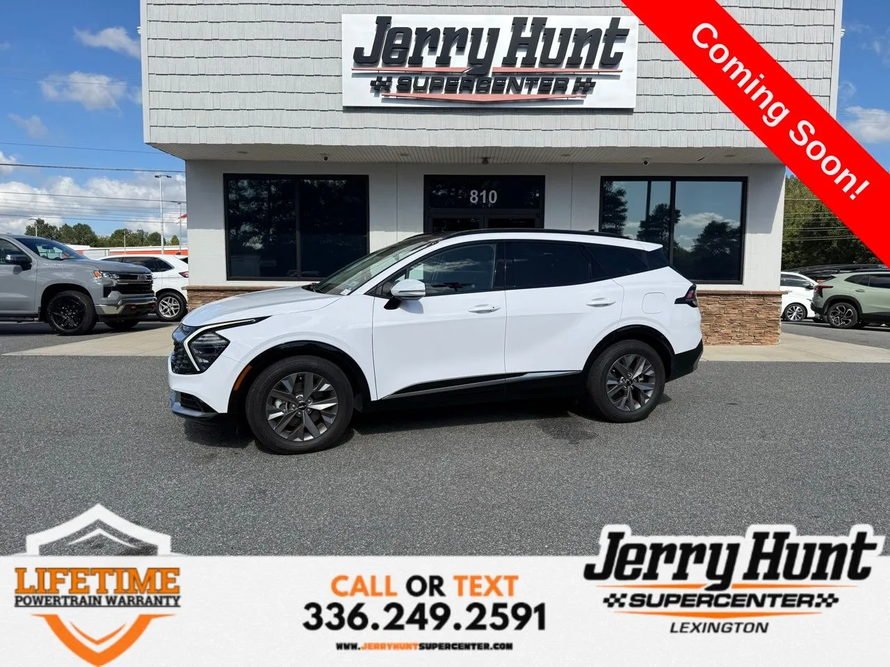White 2024 Kia Sportage SX for sale in Lexington, NC