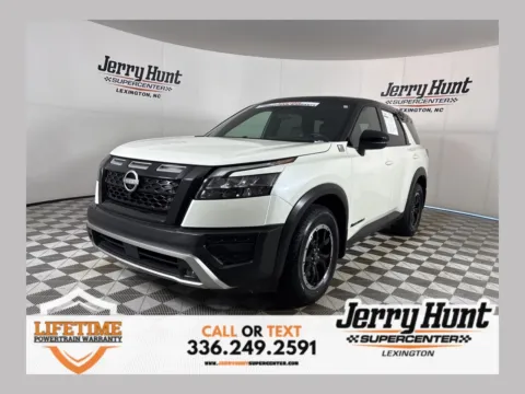 White 2024 Nissan Pathfinder Rock Creek for sale in Lexington, NC