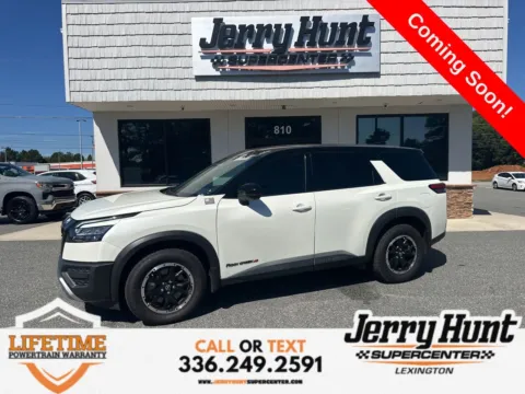 White 2024 Nissan Pathfinder Rock Creek for sale in Lexington, NC