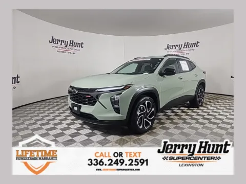 Green 2024 Chevrolet Trax 2RS for sale in Lexington, NC
