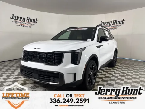 White 2025 Kia Sorento X-Line SX Prestige for sale in Lexington, NC