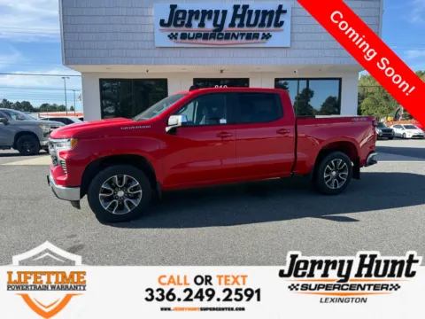 Red 2022 Chevrolet Silverado 1500 LT for sale in Lexington, NC