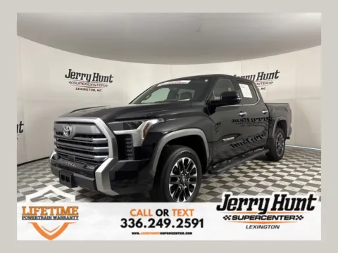 Black 2025 Toyota Tundra Limited for sale in Lexington, NC