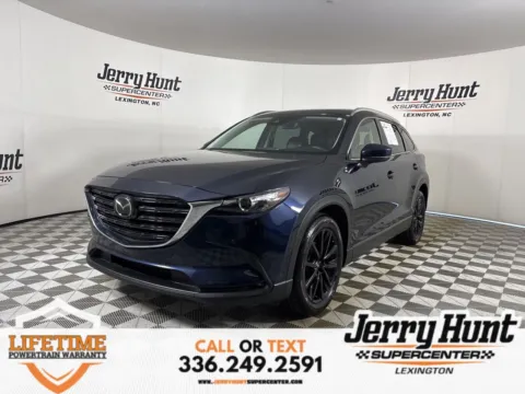 Blue 2022 Mazda CX-9 Touring Plus for sale in Lexington, NC
